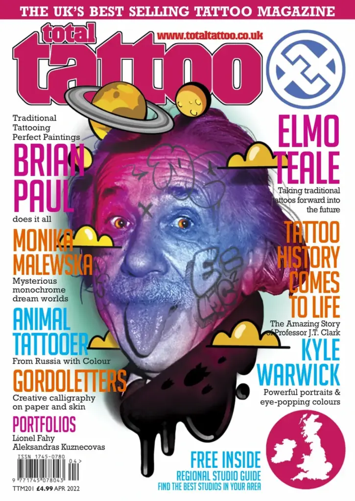 Total Tattoo Magazine Issue 201, April 2022