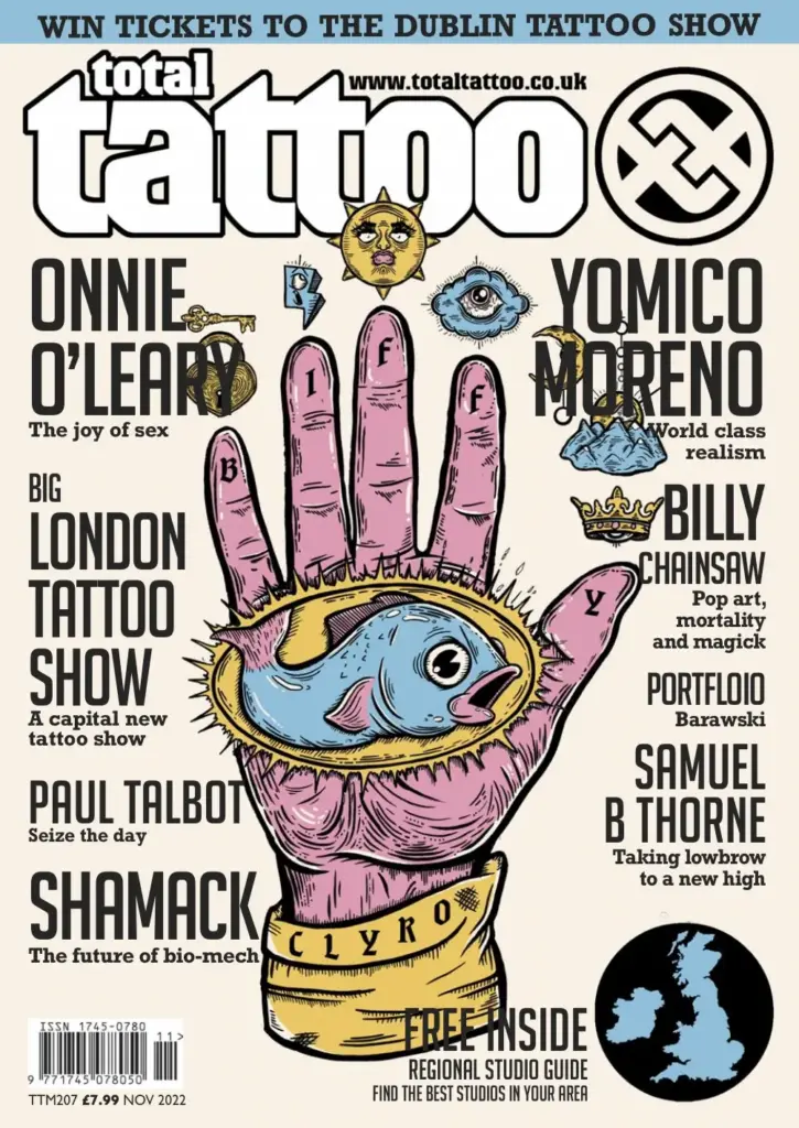 Total Tattoo Magazine Issue 207: November 2022