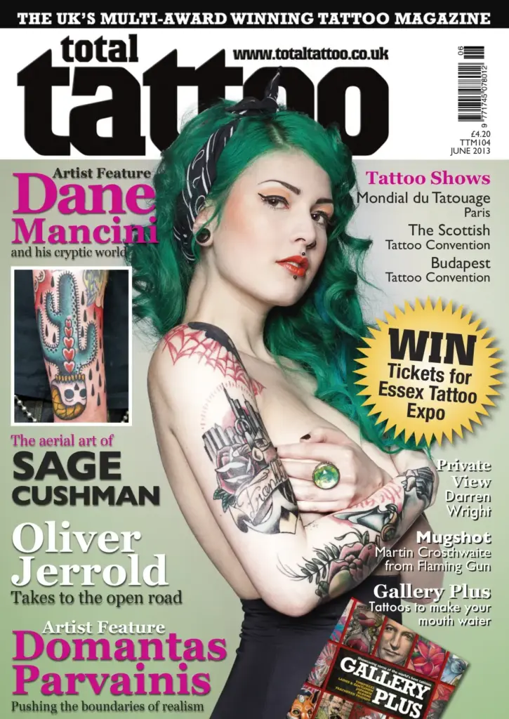 Total Tattoo Magazine: June 2013, Issue 104