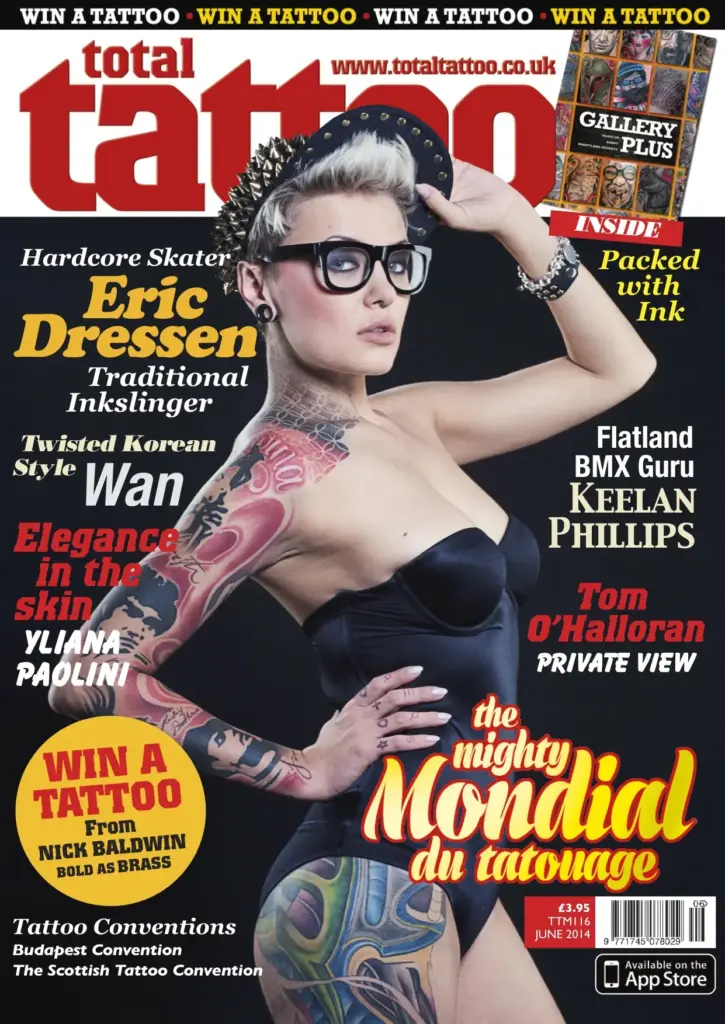 Total Tattoo Magazine June 2014, Issue 116