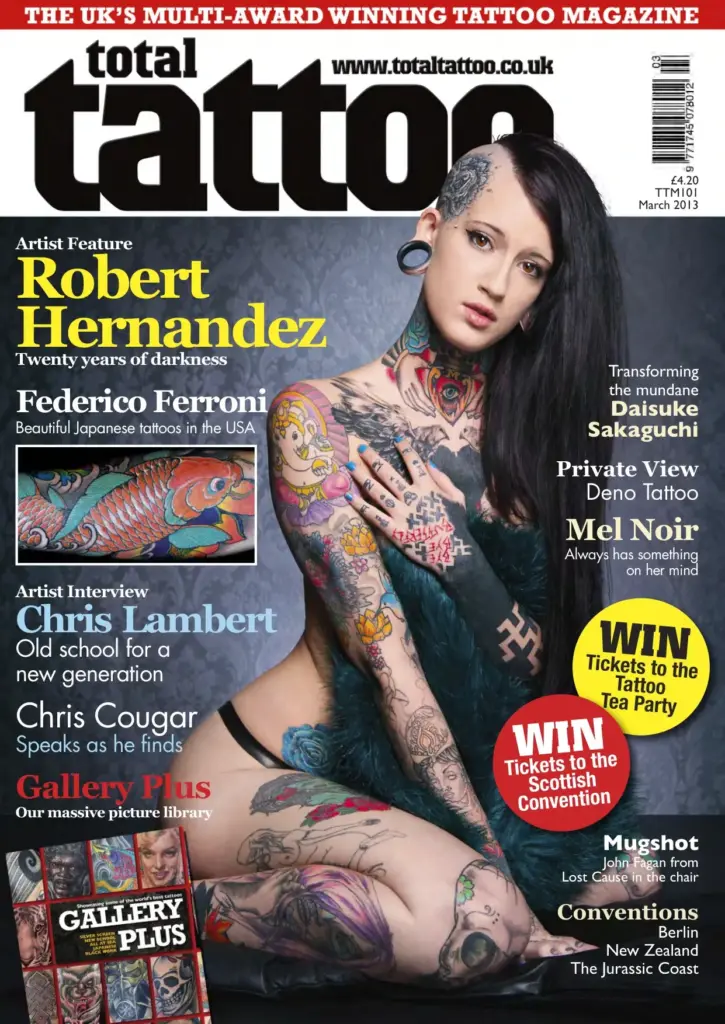 Total Tattoo Magazine No. 101 – March 2013