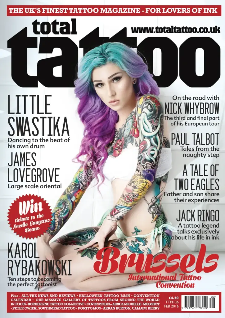 Total Tattoo Magazine No. 136 February 2016