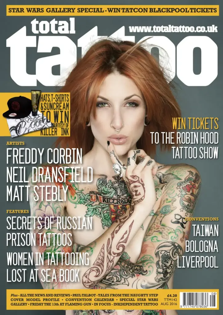 Total Tattoo Magazine No. 142: August 2016