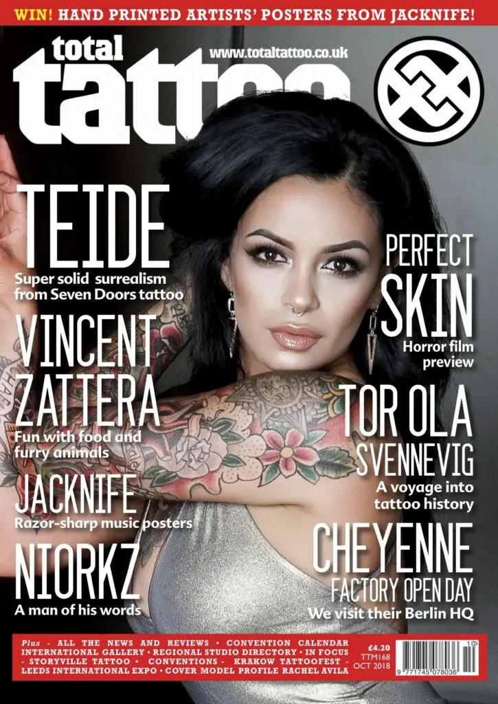 Total Tattoo Magazine No. 168: October 2018