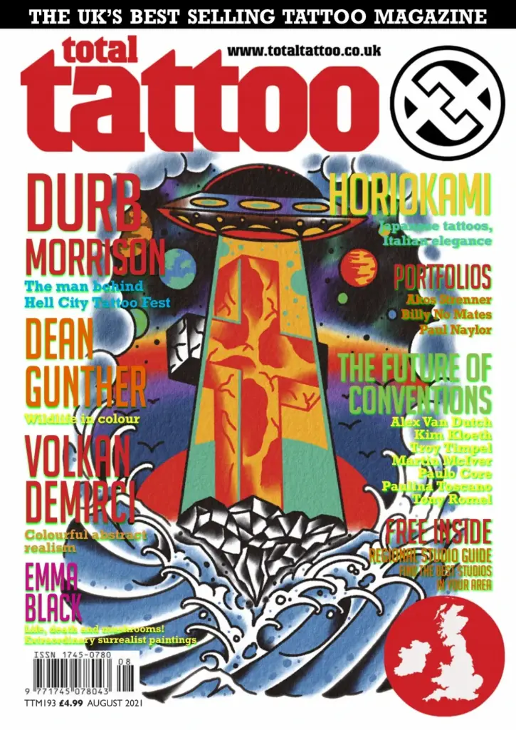 Total Tattoo Magazine No. 193 August 2021
