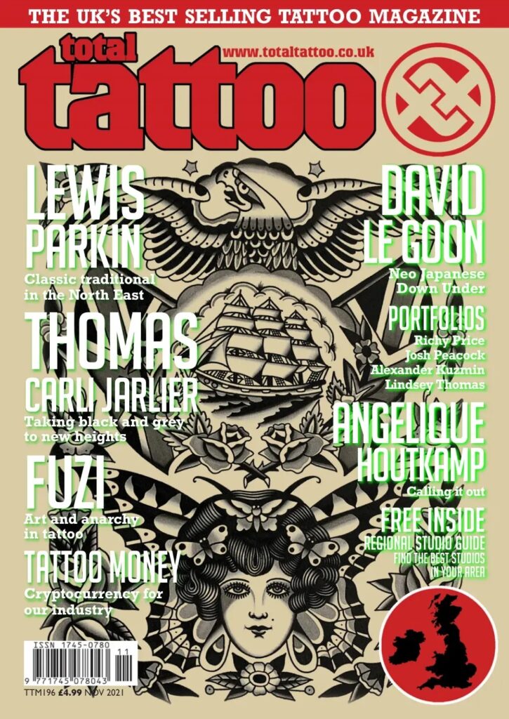 Total Tattoo Magazine No. 196 November 2021