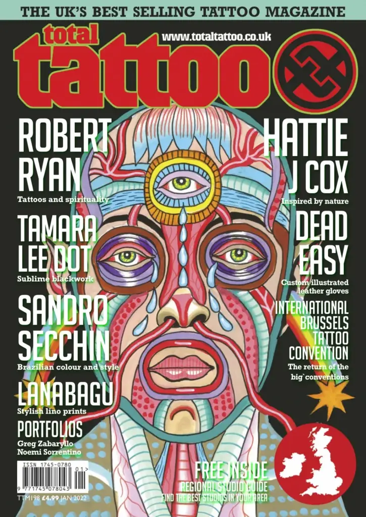 Total Tattoo Magazine No. 198 January 2022