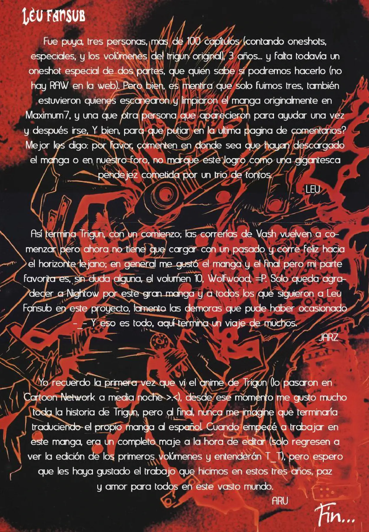 Trigun Maximum 96