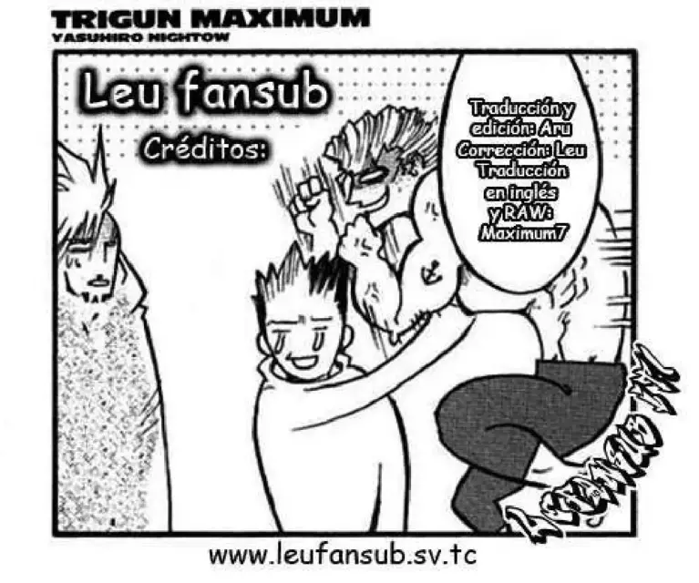 Trigun Maximum: Capítulo 65.00