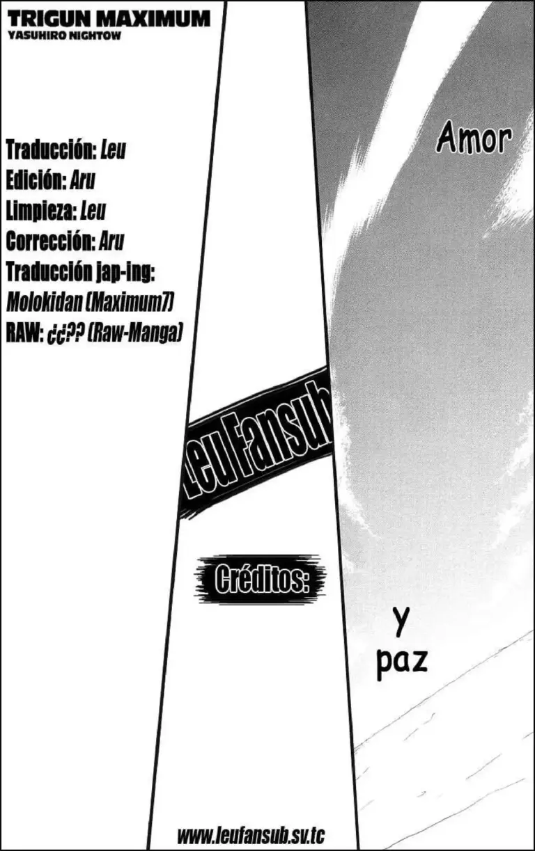 Trigun Maximum – Capítulo 94.00