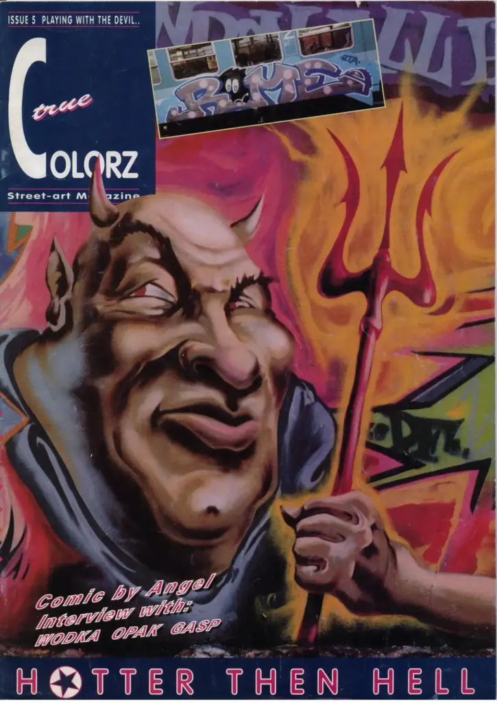 True Colorz Graffiti Magazine Issue 5 – October 1994