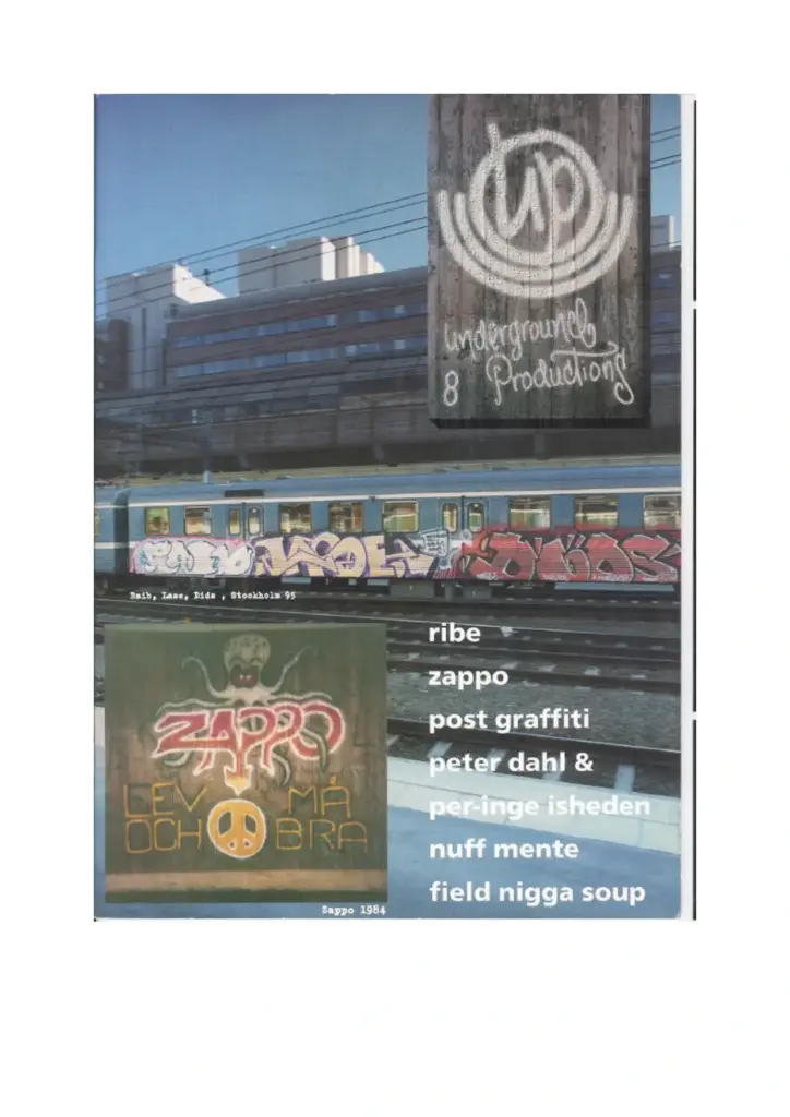 Underground Productions Graffiti Magazine Issue 08