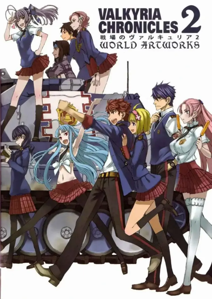 Valkyria Chronicles 2 World Artworks