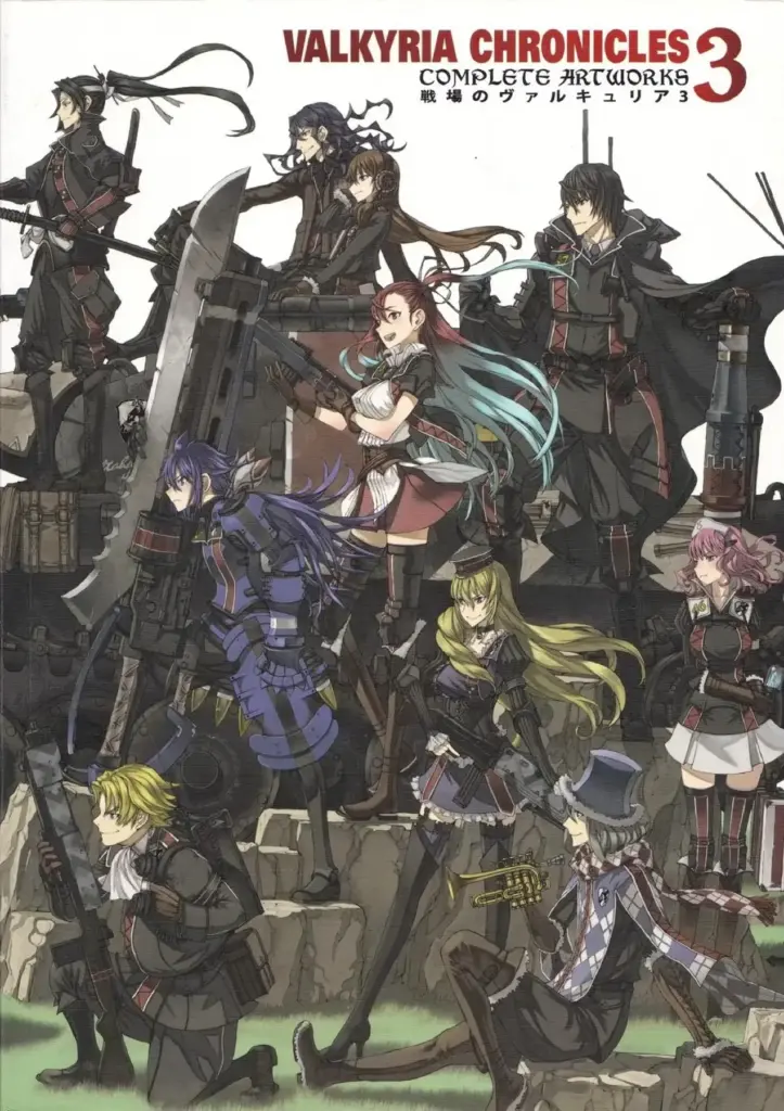 Valkyria Chronicles 3 Complete Artworks