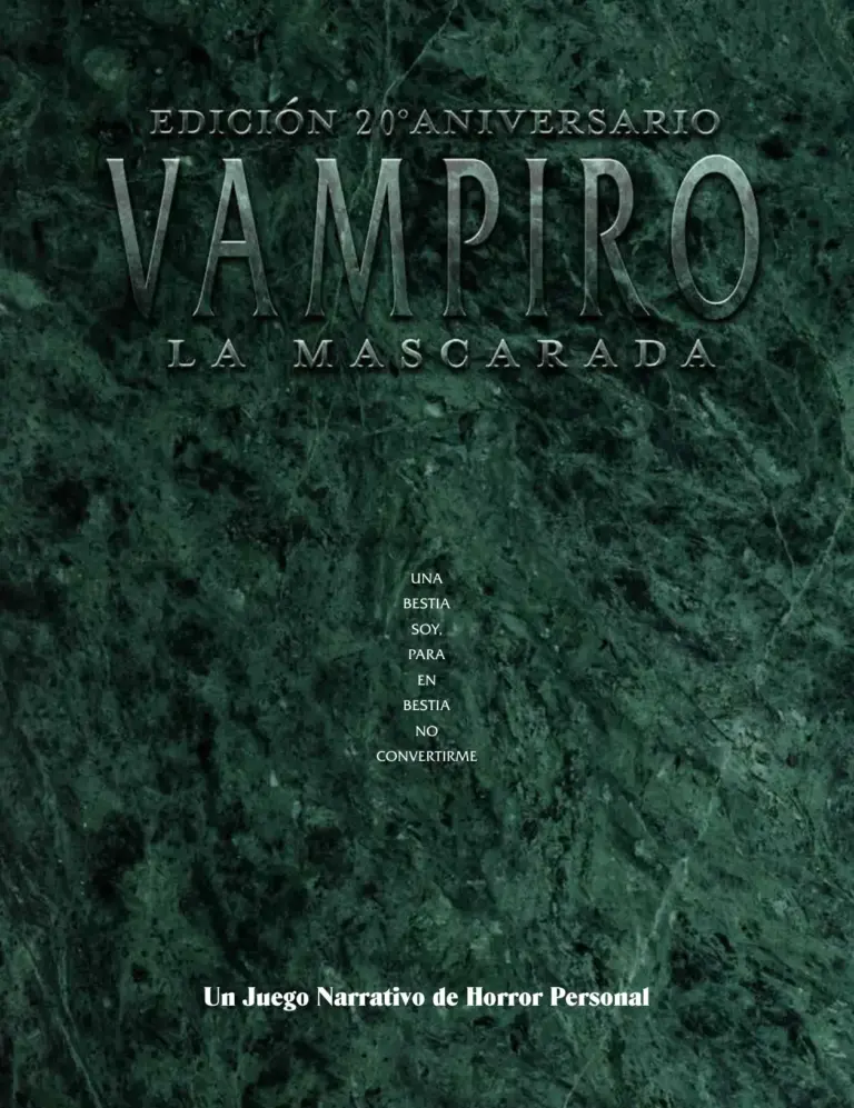 Vampiro: La Mascarada Edición 20º Aniversario