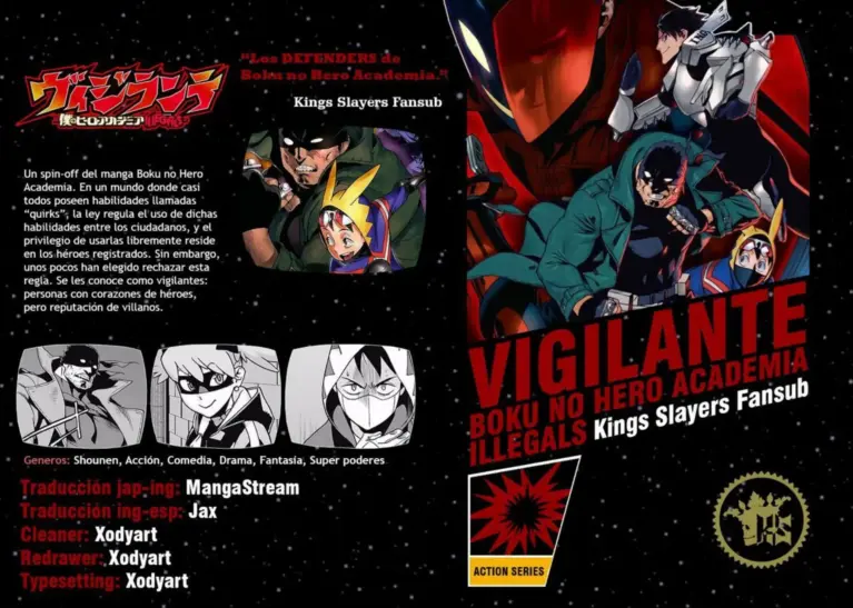 Vigilante Boku no Hero Academia Illegals