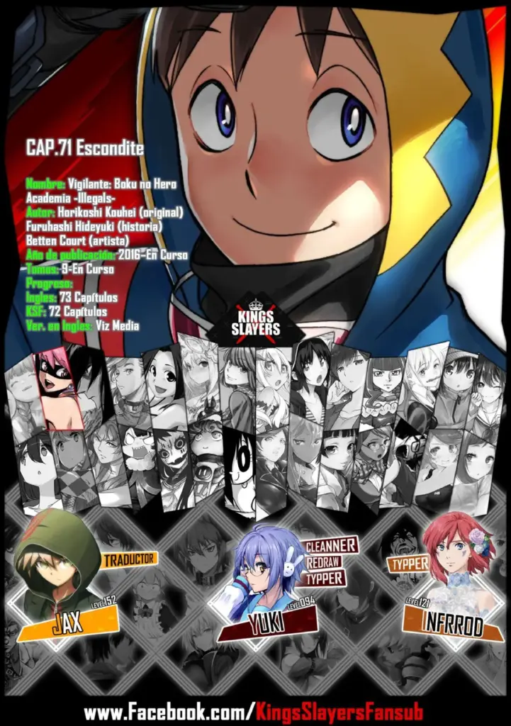 Vigilante Boku no Hero Academia Illegals