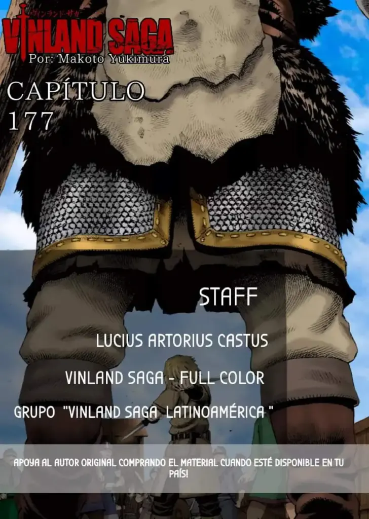 Vinland Saga Capítulo 177