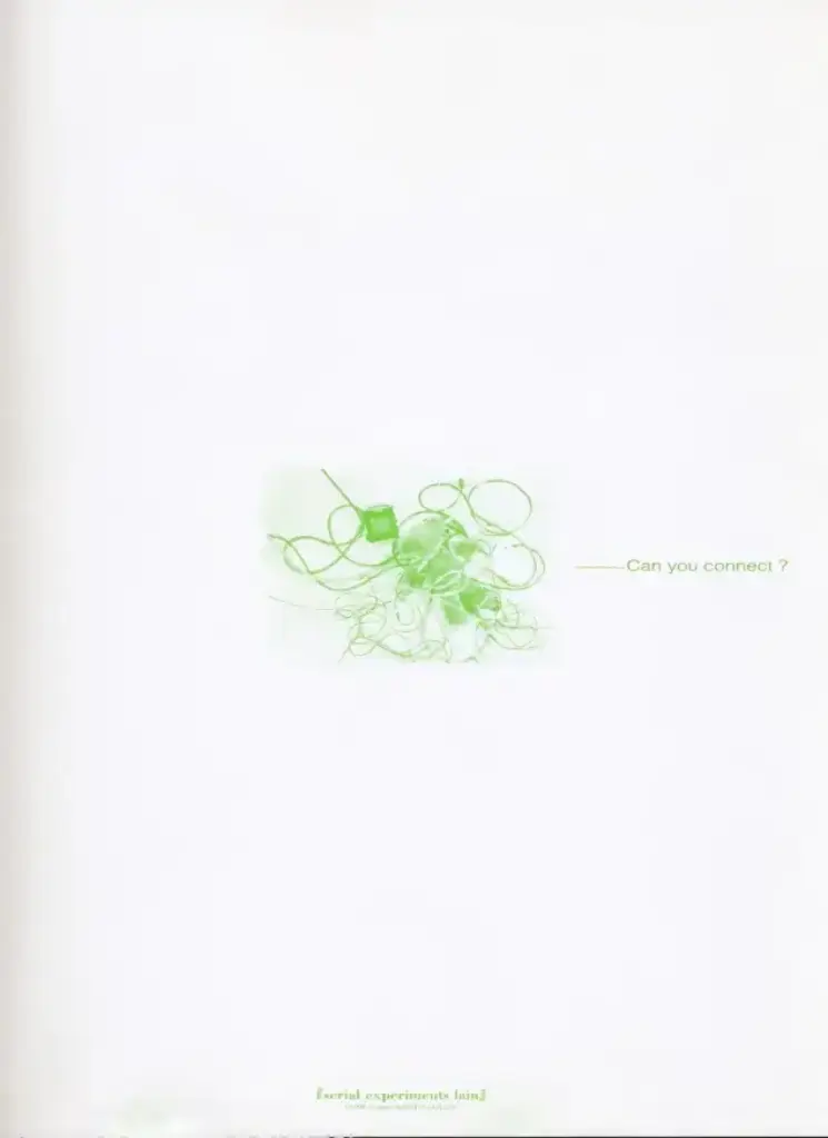 Visual Experiments Lain: From Serial Experiments Lain the TV Series Art Works