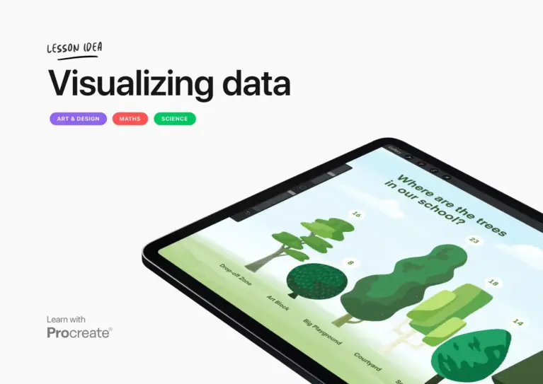 Visualizing Data: Procreate Lesson Ideas