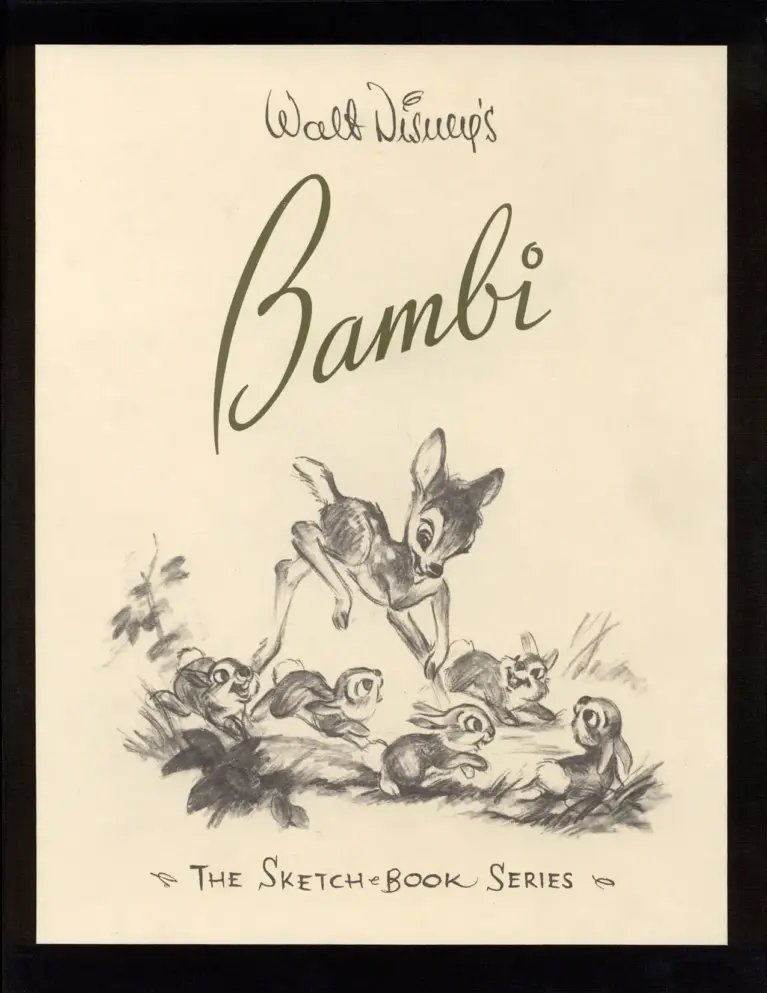 Walt Disney’s Bambi: The Sketchbook Series