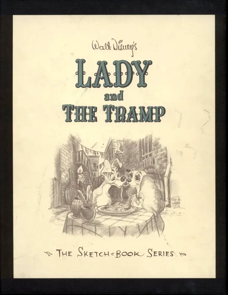Walt Disney’s Lady and the Tramp: The Sketch Book Series