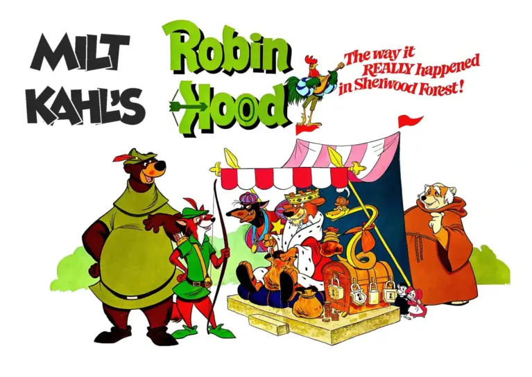 Walt Disney’s Robin Hood Movie Poster Print – 11 x 14 in
