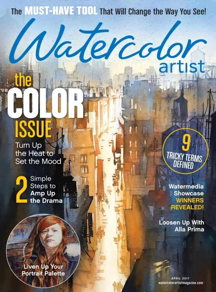 Watercolor Artist, April 2017