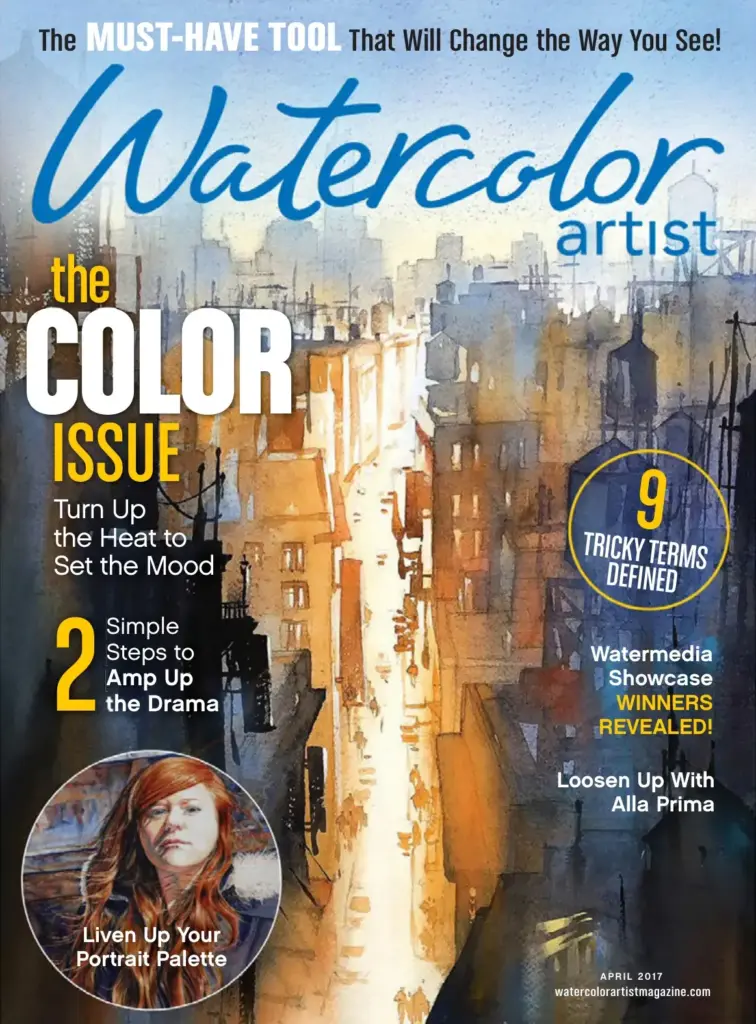 Watercolor Artist April 2017: The Color Issue