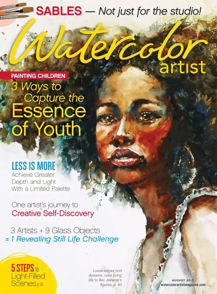 Watercolor Artist August 2017