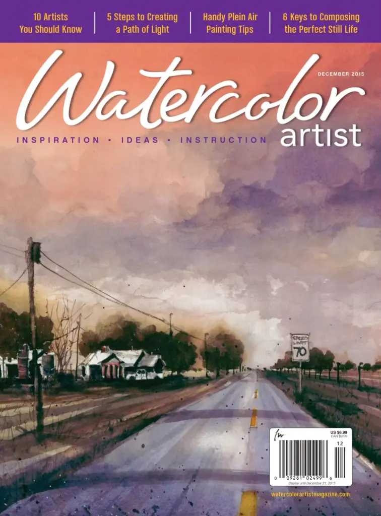 Watercolor Artist December 2015