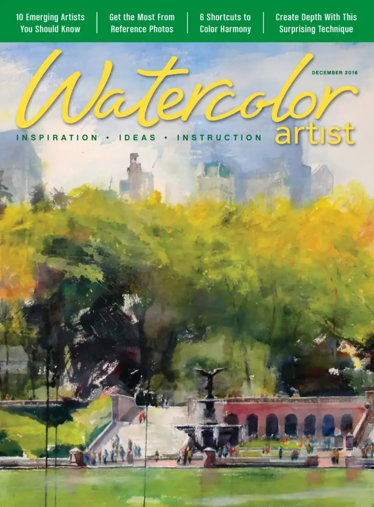 Watercolor Artist, December 2016