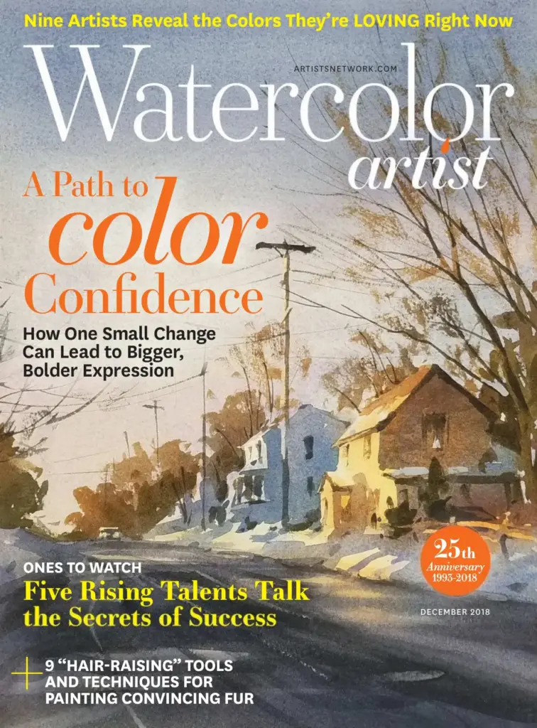 Watercolor Artist December 2018