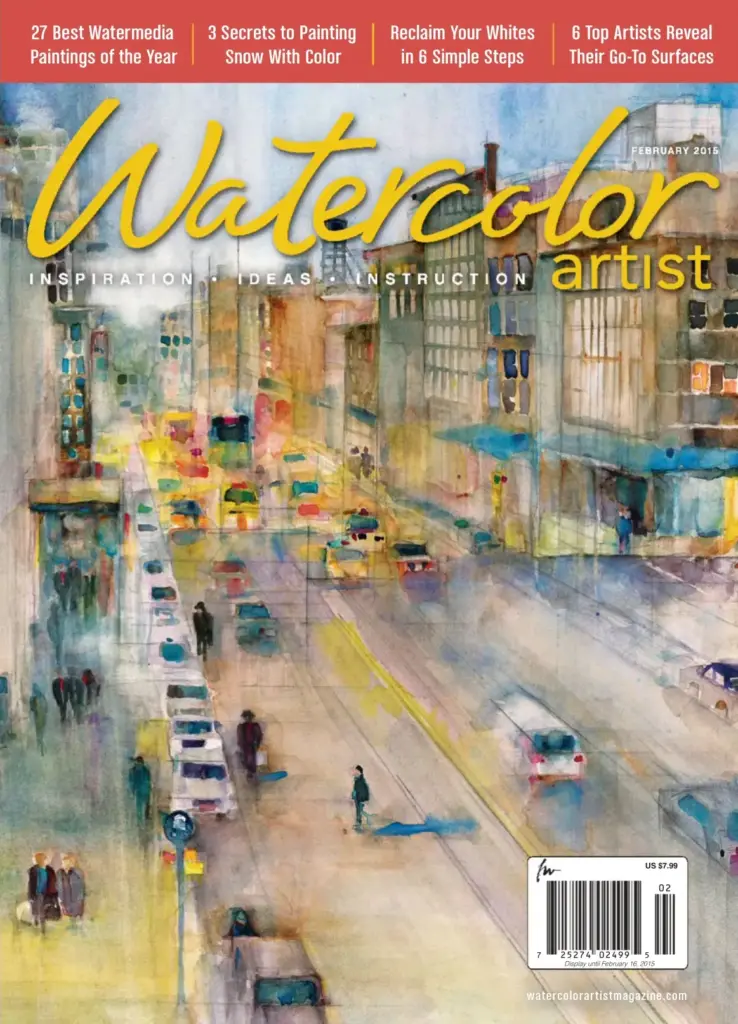 Watercolor Artist February 2015