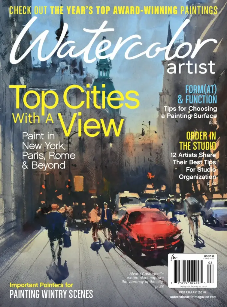 Watercolor Artist February 2018