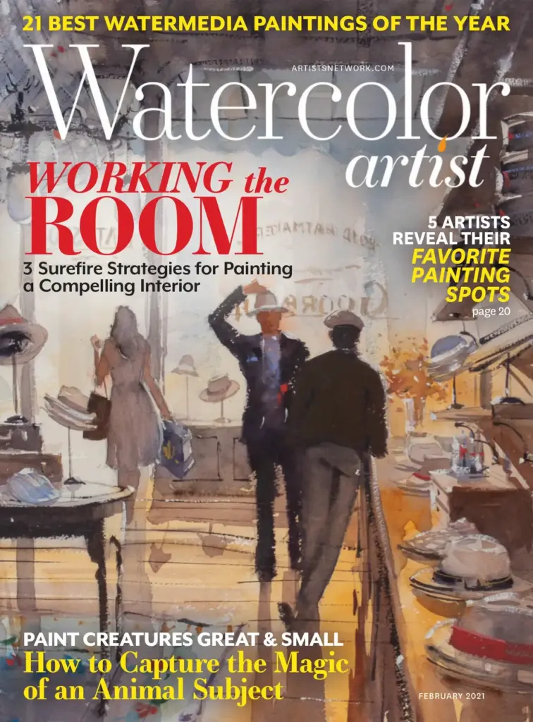 Watercolor Artist February 2021