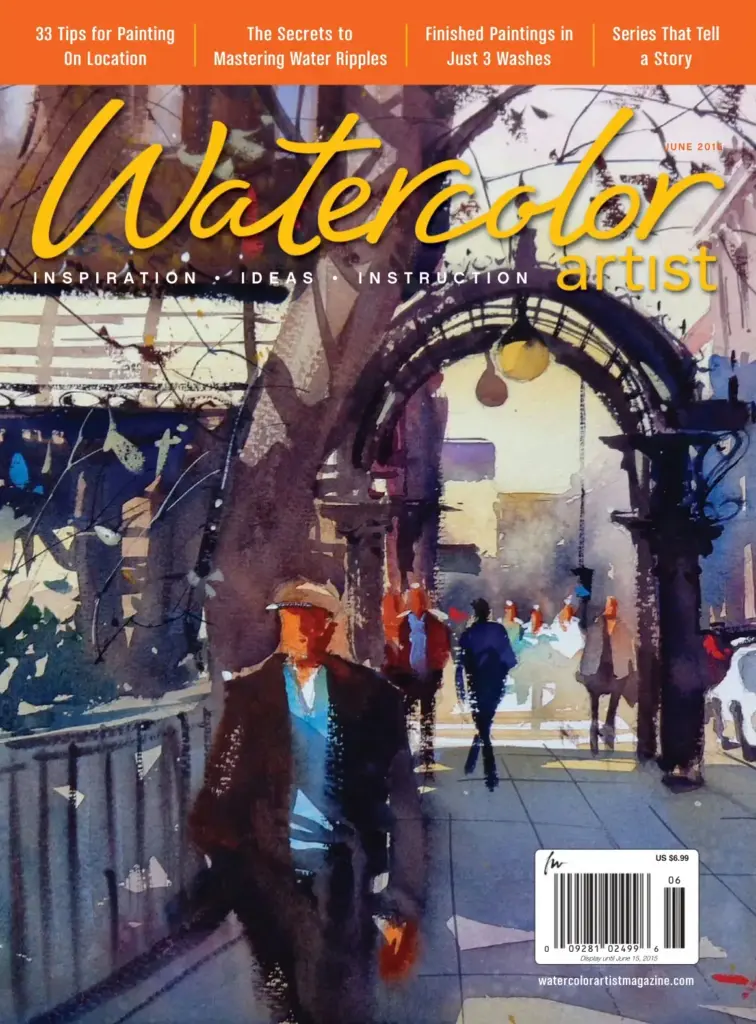 Watercolor Artist June 2015