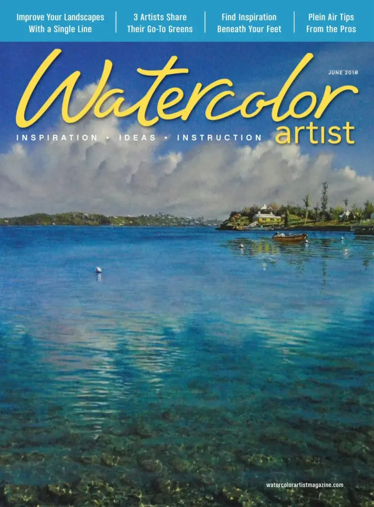 Watercolor Artist June 2016