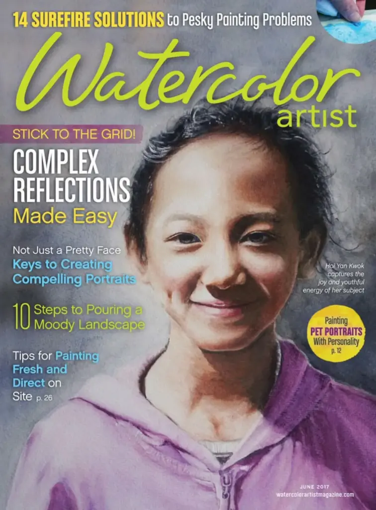 Watercolor Artist June 2017