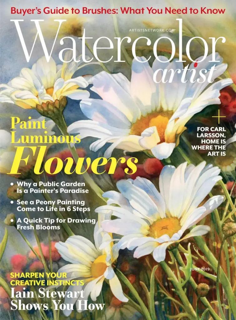 Watercolor Artist June 2019