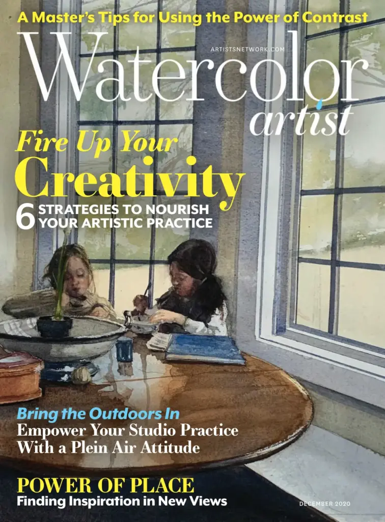 Watercolor Artist Magazine December 2020: Fire Up Your Creativity
