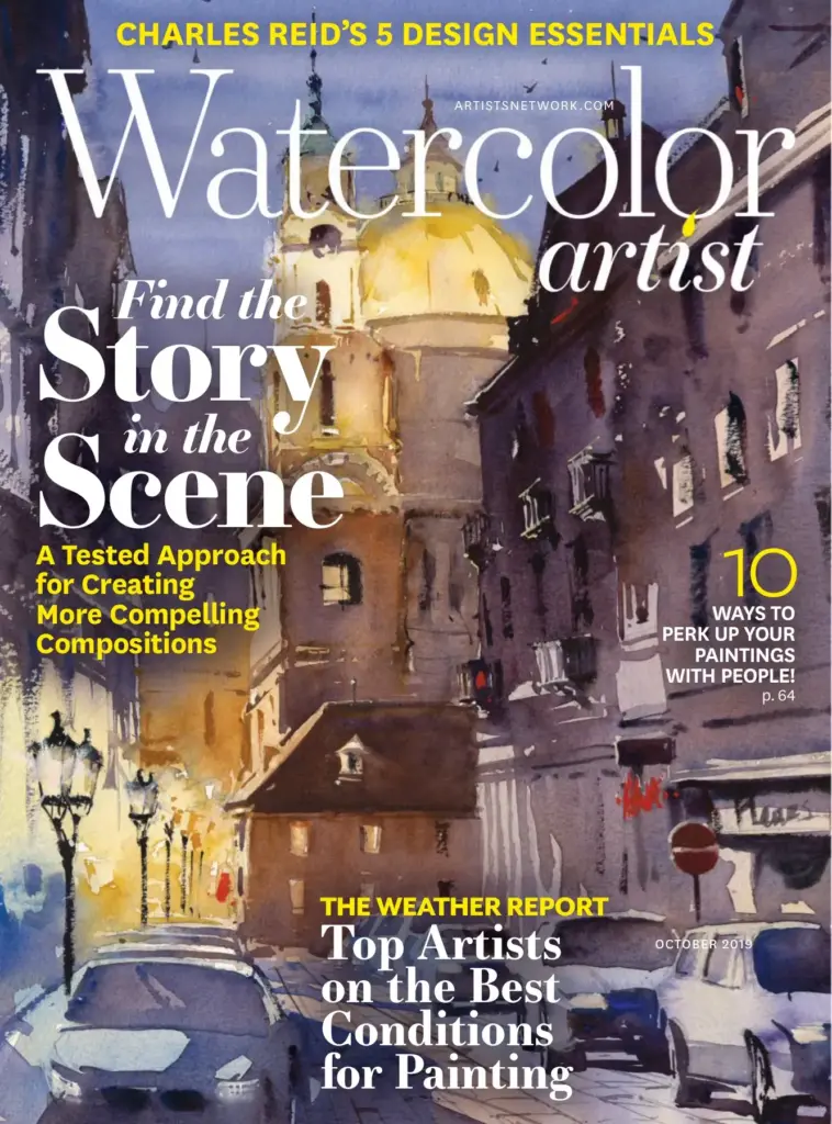Watercolor Artist Magazine October 2019