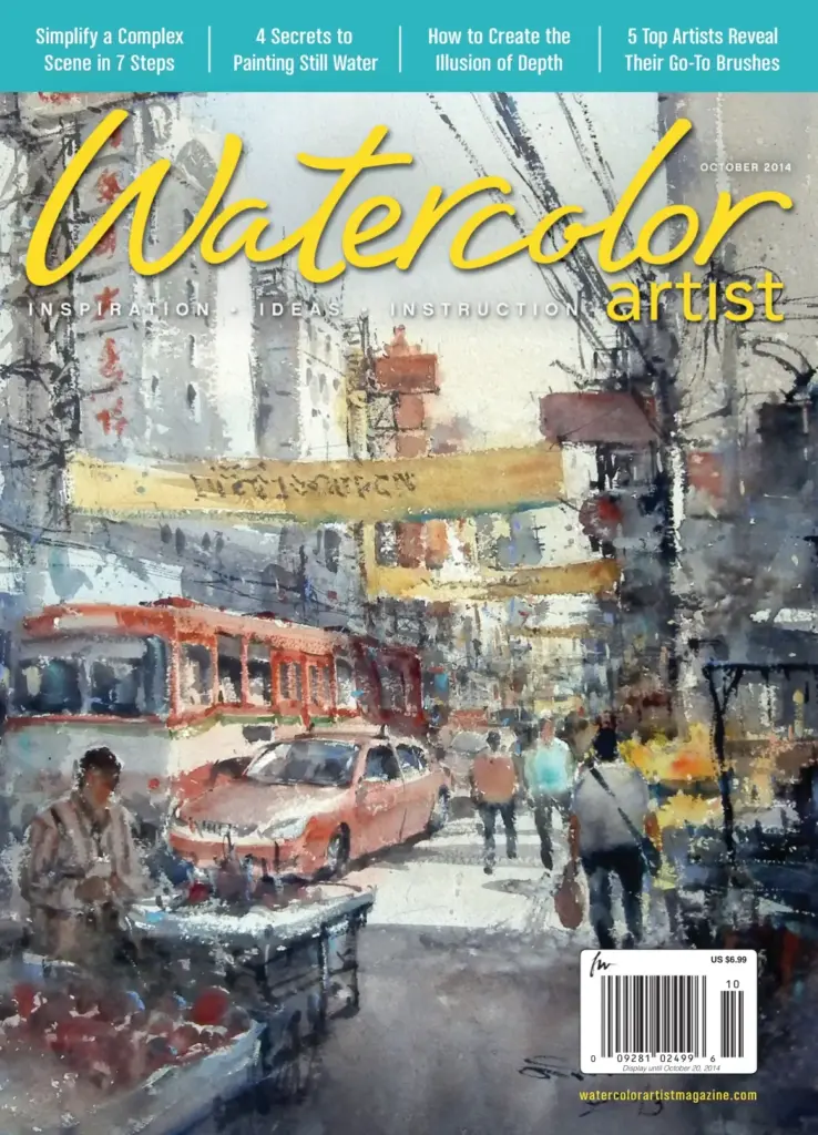 Watercolor Artist October 2014