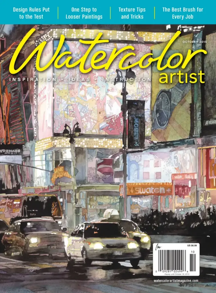 Watercolor Artist October 2015