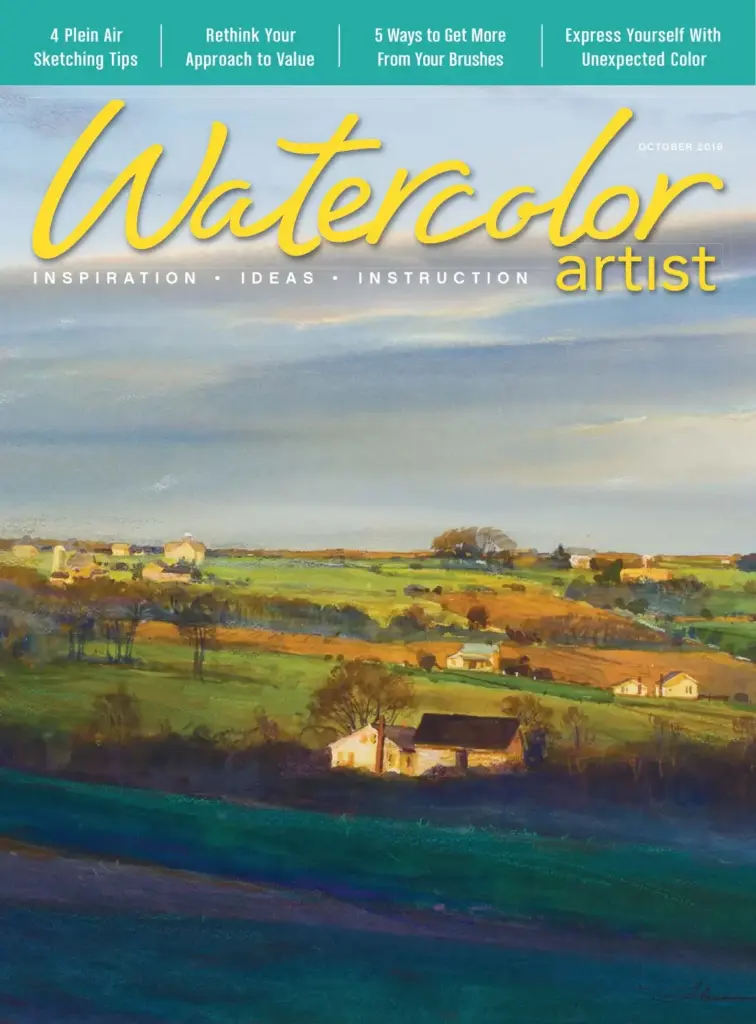 Watercolor Artist October 2016