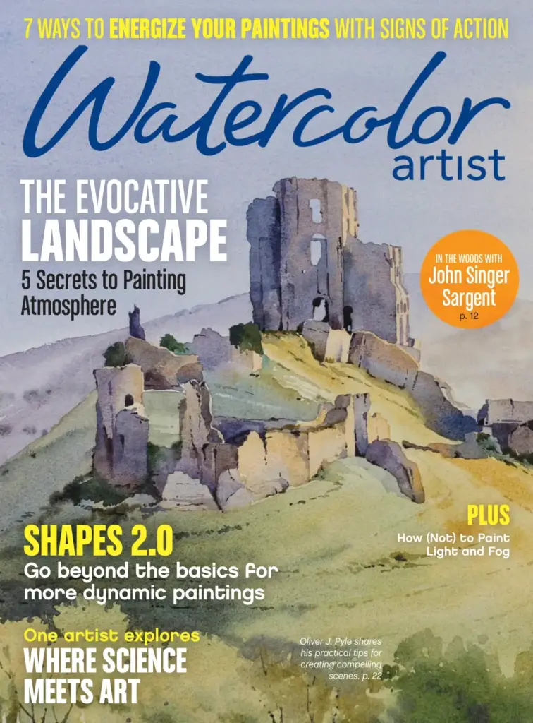 Watercolor Artist October 2017