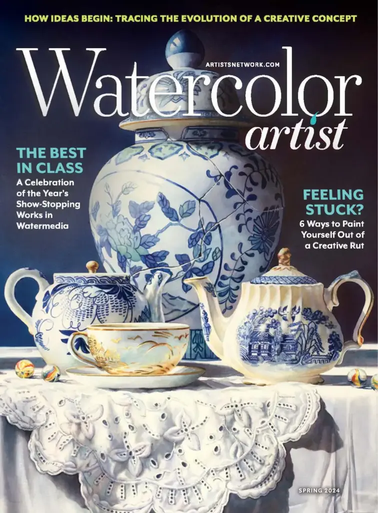 Watercolor Artist Spring 2024 Print Edition