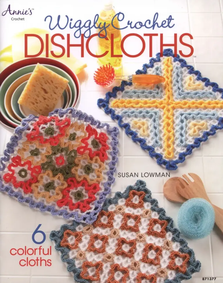 Wiggly Crochet Dishcloths