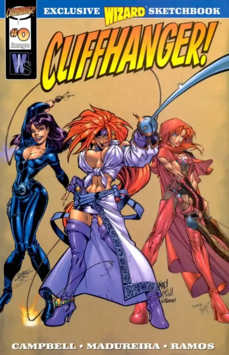 WildStorm Cliffhanger Sketchbook #70