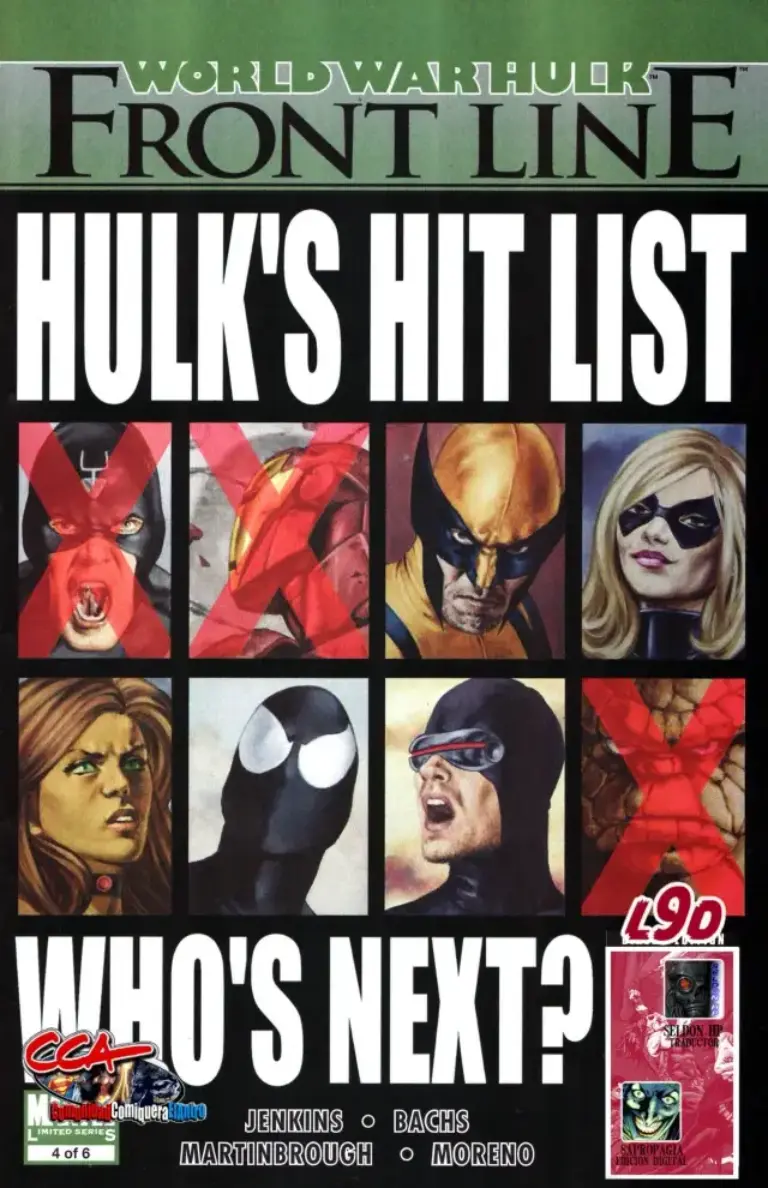 World War Hulk: Front Line No. 4